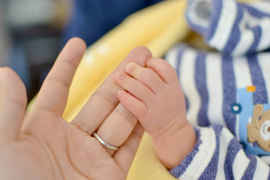 育児をがんばるお母さん